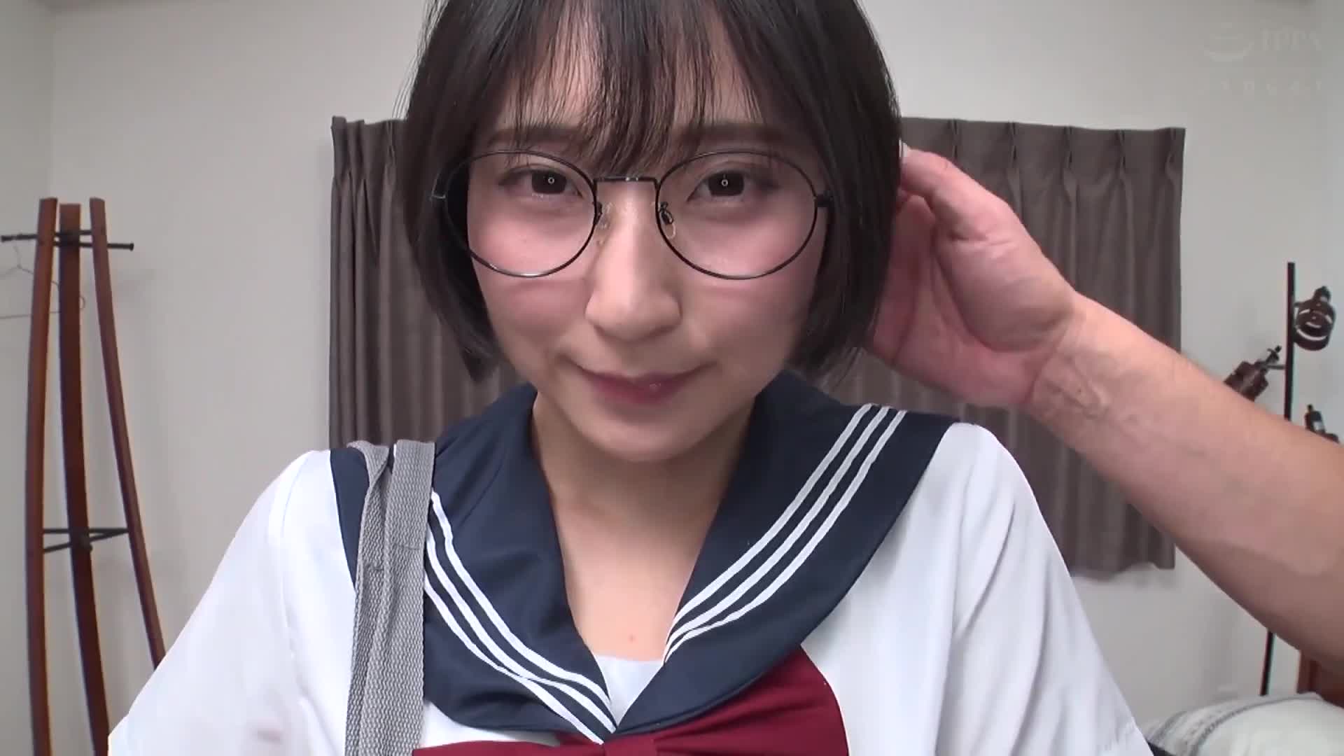 戴眼鏡純樸女孩變態猥褻行為後...興奮地表現出慾望的臉龐...初次體驗生肉棒觸感「這是第一次。」融化臉龐崩潰極致，地味可愛巨乳光滑穴學生糸井瑠花 - AV大平台 - 中文字幕，成人影片，AV，國產，線上看